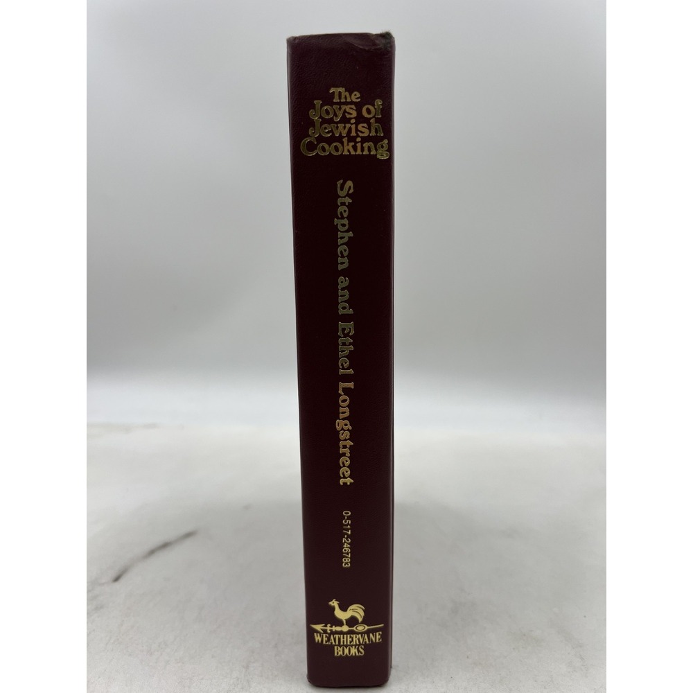 VTG Joys of Jewish Cooking Hardcover Cookbook Stephen Ethel Longstreet 1978